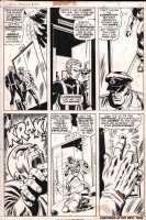 Captain America #147 p.15 - Cap & Son of Kingpin - 1972 Comic Art