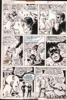 Captain America #149 p.5 - Cap, Nick Fury, Sharon Carter - 1972 Comic Art
