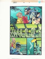 Captain America #452 p.19 Color Guide Art - Cap as Nomad - 1996 Comic Art