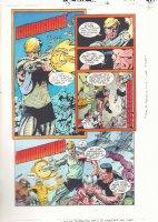 Creature Commandos #3 p.12 Color Guide Art - Shootout - 2000 Comic Art