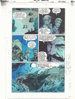 Creature Commandos #3 p.20 Color Guide Art - Space Jungle - 2000 Comic Art