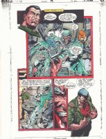 Creature Commandos #3 p.21 Color Guide Art - Robot Surgeon - 2000 Comic Art