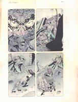 Green Lantern / Flash: Faster Friends #1 p.24 Color Guide Art - Golden Age Flash and Green Lantern Alan Scott Sentinel- 1997 Comic Art