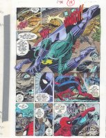 The Prowler #2 p.19 Color Guide Art - Prowler Action - 1994 Comic Art