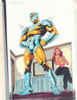 Spectacular Spider-Man #256 p.23 Color Guide Art - Prodigy Splash - 1998 Comic Art
