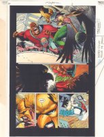 Hawkman #1 p.3 Color Guide Art - Hawkman Action - 2002 Comic Art
