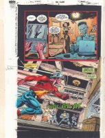 DC 2000 #1 p.8 Color Guide - Flash Jay Garrick Splash - 2000 Comic Art