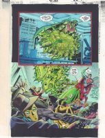 DC 2000 #1 p.56 Color Guide - JLA vs. JSA - 2000 Comic Art