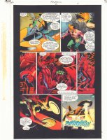 Hawkman #2 p.4 Color Guide Art - Hawkman and Hawkgirl - 2002 Comic Art