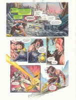 Avengers #399 p.9 Color Guide Art - Hercules - 1995 Comic Art