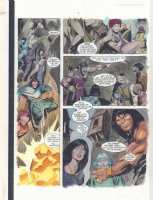 Conan: Death Covered in Gold #2 p.23 Color Guide Art - Admiring Gold - 1999 Comic Art