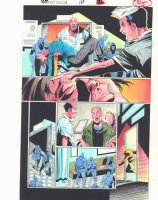 Spider-Man Unlimited #10 p.45 Color Guide Art - Emergency Room - 1995 Comic Art