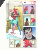 Spectacular Spider-Man #229 p.44 Color Guide Art - Peter & MJ Reunite - 1995 Comic Art