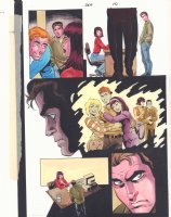 Spectacular Spider-Man #260 p.10 Color Guide Art - Steve Ditko Flashback - 1998 Comic Art