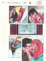 Spectacular Spider-Man #229 p.14 Color Guide Art - Peter & MJ Romance - 1995 Comic Art