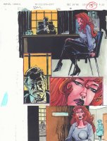 Spectacular Spider-Man #222 p.12 / 15 Color Guide Art - MJ - 1995 Comic Art