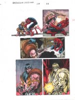Spectacular Spider-Man #251 p.22 Color Guide Art - Spidey vs. Kraven II - 1997 Comic Art