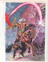 Conan: Scarlet Sword #? p.? Color Guide Art - Action Splash - 1999 Comic Art