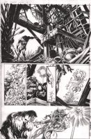 Swamp Thing: Ghost Light p.2 - Signed Comic Art