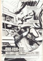 Martian Manhunter #18 p.1 - 'One For All' Title Splash - 2000 Signed Comic Art