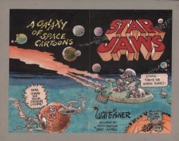 Star Jaws Cover Color Art - Signed - 1978 Comic Art
