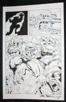 Wild p.2 - Wolfman Hero - 2015 Signed by Jack ? Comic Art