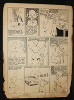 Very Old Fantasy Art Page - Signed art by Higmeto? Comic Art