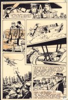 Unknown War Title p.9 - WWI Red Baron End Page - 1975 Comic Art