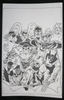 Giant-Size X-Men #1 Cover Recreation After Dave Cockrum  Comic Art