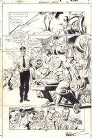 Realworlds: Superman p.25 - Eddie Dial with Superman Chest Tattoo Weightlifting in Prison Splash - 2000 Signed Comic Art