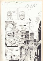 The Tenth #6 p.22 - City Invaded - 1998 Comic Art