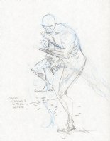 Suicide Squad Movie Merch Art Prelim - Deadshot Will Smith - B - 2016 Signed Comic Art
