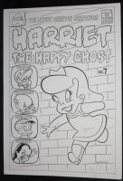 Harriet the Happy Ghost #7 Mock Cover - Used by the characters inside the issue: iZombie #11 - 2011 Signed Comic Art