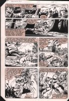 Avengers #234 p.14 - Scarlet Witch & Quiksilver Origin Flashback - 1983 Comic Art