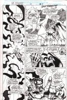 Doctor Strange, Sorcerer Supreme #45 p.29 - Dr. Strange VS Death With Ancient One - Signed - 1992 Comic Art