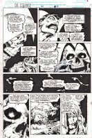 Doctor Strange, Sorcerer Supreme #45 p.20 - Doctor Strange & Death - 1992 Signed Comic Art