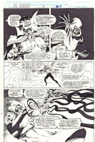 Doctor Strange, Sorcerer Supreme #45 p.28 - Doctor Strange & Death - 1992 Signed Comic Art