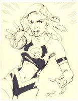 Sue Storm Invisible Girl Commission - Signed Comic Art