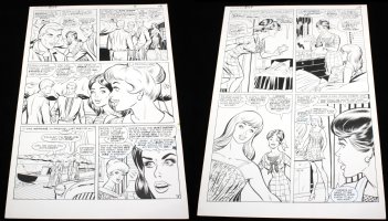 Pasty & Hedy #109 pgs.8&9 2pc - LA - 1966 Comic Art