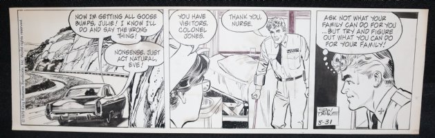 The Heart of Juliet Jones Daily Strip - 8/31/1979 Signed  Comic Art