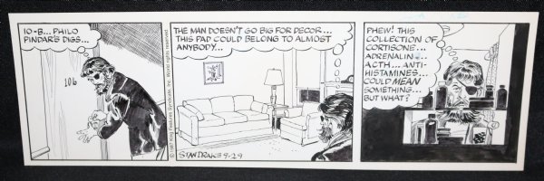 The Heart of Juliet Jones Daily Strip - 9/29/1987 Signed Comic Art