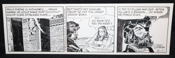 The Heart of Juliet Jones Daily Strip - 10/1/1987 Signed Comic Art