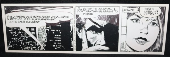 The Heart of Juliet Jones Daily Strip - 10/20/1987 Signed Comic Art