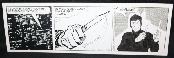 The Heart of Juliet Jones Daily Strip - 10/24/1987 Signed Comic Art