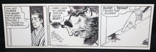 The Heart of Juliet Jones Daily Strip - 11/11/1987 Signed Comic Art