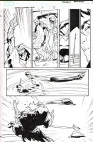 Ultimate Fantastic Four #12 p.22 - Reed VS Dr. Doom - 2004 Comic Art