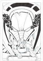 Thanos vs. Hulk #4 Cover - Annihilus - 2015  Comic Art