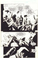 The Foot Soldiers #4 p.25 - 1998 Signed Comic Art