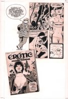 Erotic Worlds of Frank Thorne Ad - Art & Stats On Board Comic Art