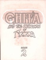 Ghita and the Unicorn of Azza Logo Art - Book 2 - From Frank Thorne Estate Comic Art